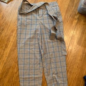 Plaid pants